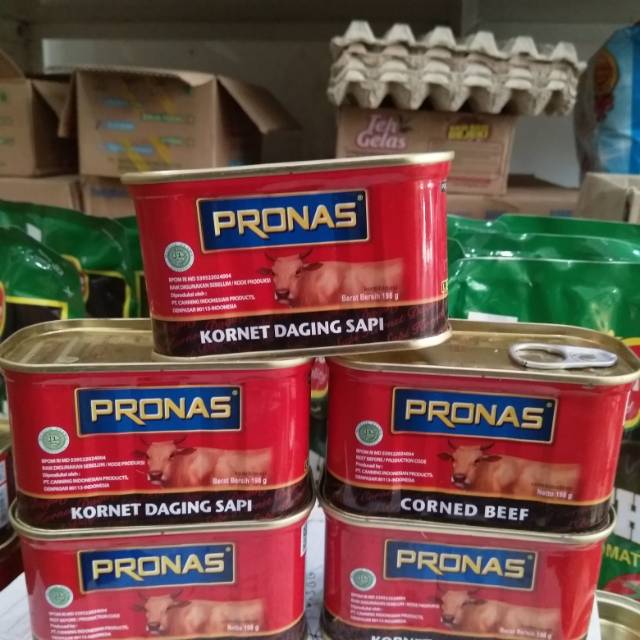 

Kornet sapi pronas 198 gram