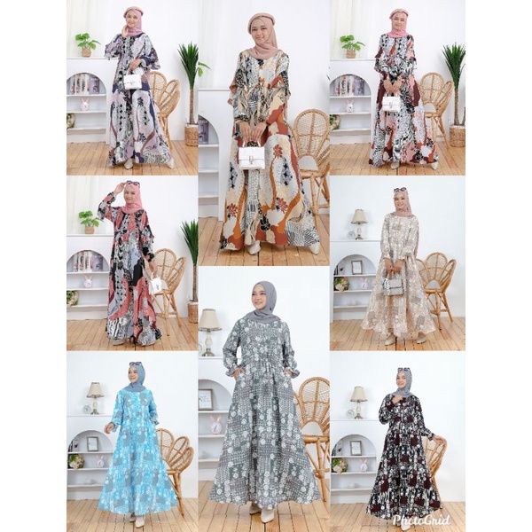 NAYRA DRESS / AYUMI DRESS / MILEA DRESS / GAMIS PRADA MOTIF / GAMIS MOTIF TERBARU / GAMIS PRADA ORIG