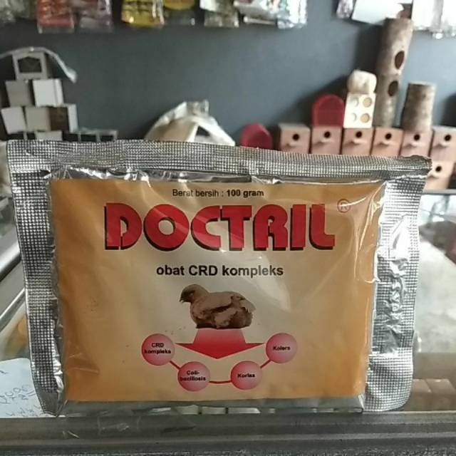 Doctril 100gram obat CRD Ngorok pilek-medion