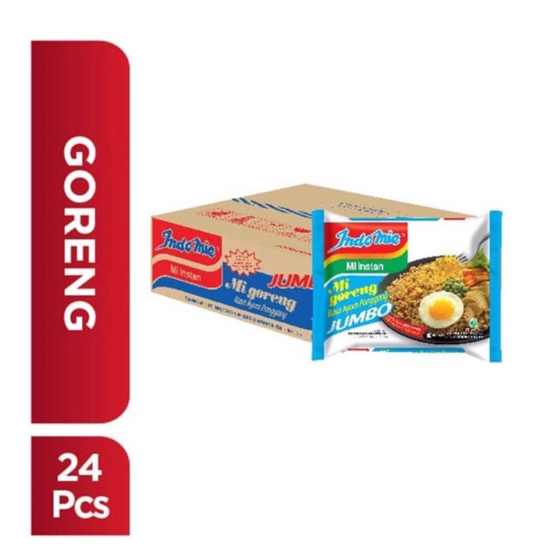 

Indomie Goreng Ayam Panggang Jumbo 127gr X 24 (Dus)