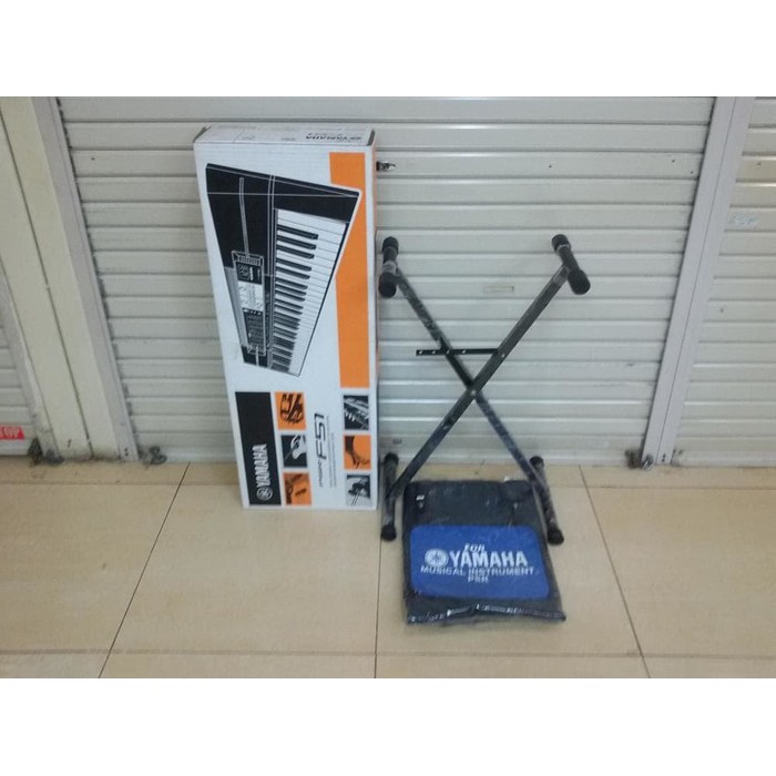 Keyboard piano Yamaha Psr F51 Bonus Stand plus Tas
