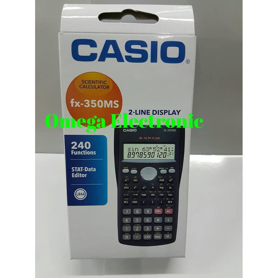 

Promo Casio FX 350 MS - Scientific Kalkulator Terlaris