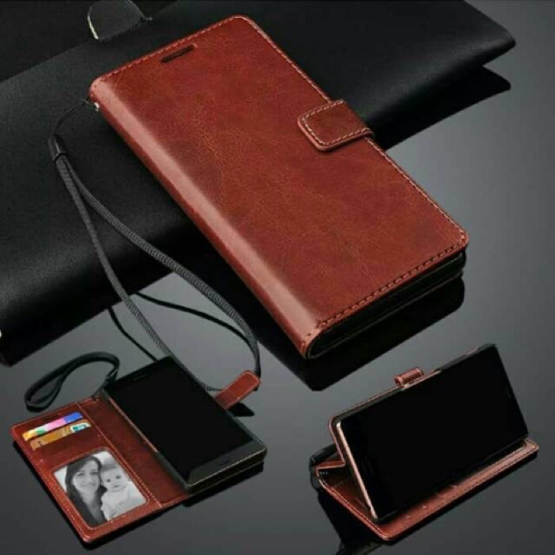 Flip Wallet Infinix Hot 9 9Play / Hoot 10 Play 10Play / Hott 11 11S NFC 11PLAY / Infinik Note 7 Not 8 Noot 10 10pro Wallet Flip Case Kulit Leather Dompet Cas Walle SOFT HYBRID COVER STANDING HARD ARMOR SOFTCASE Flipcase Flipcover Silikon Silicon CASING HP