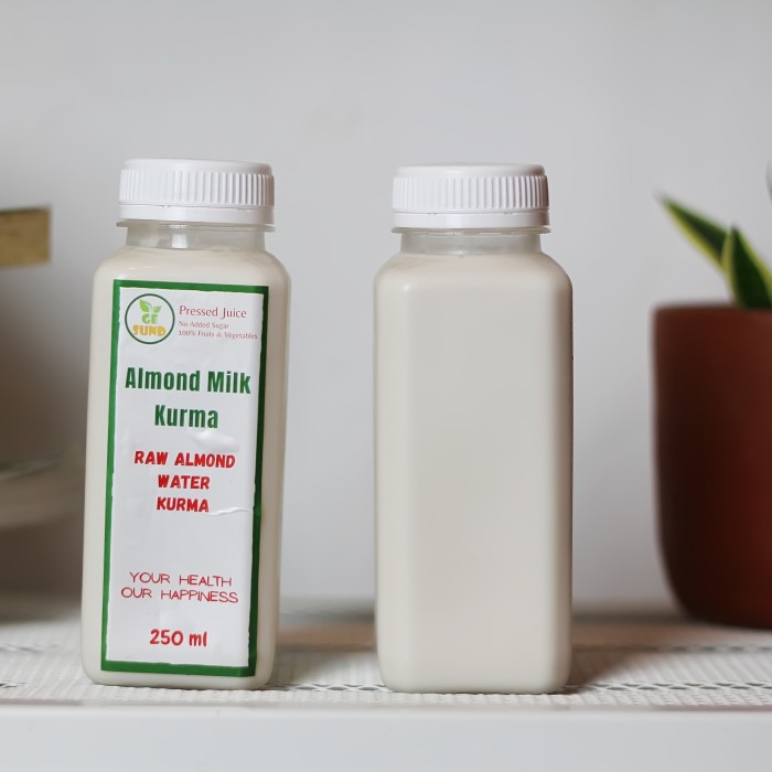 

Gesund Almond Milk Kurma Susu Almond Kurma 250 ml Minuman Sehat