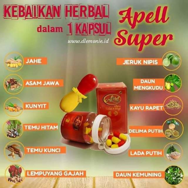 Kapsul Apel Super Pil Pelangsing Shopee Indonesia