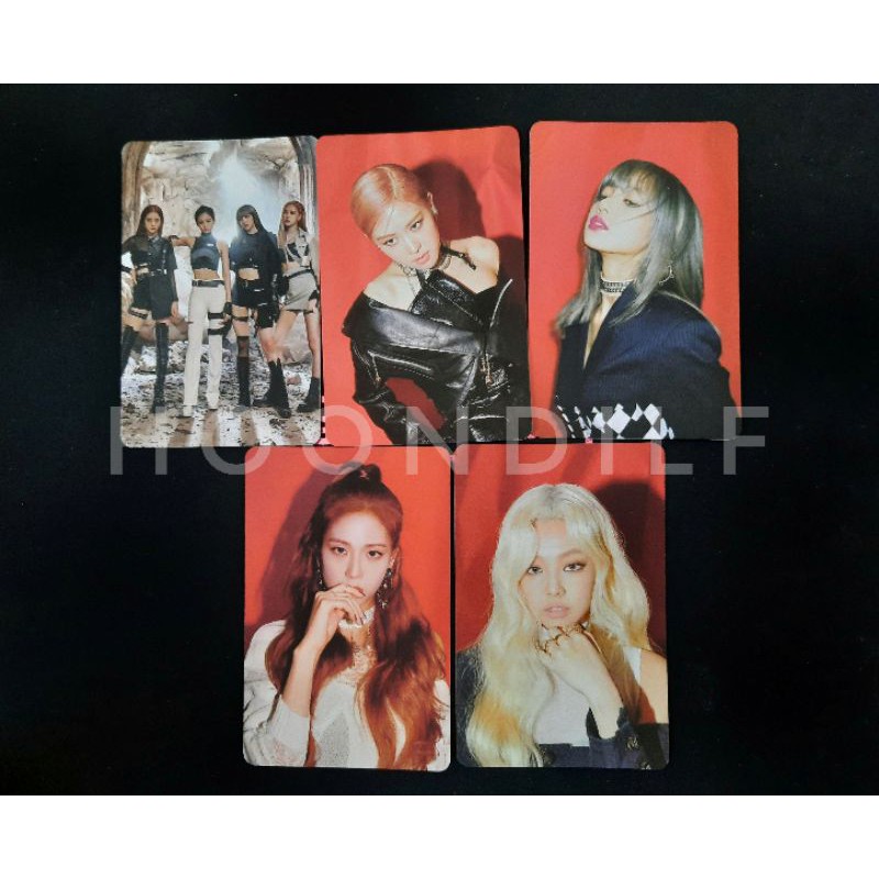 Blackpink Photocards Samsung Limited Edition Pc (Red Ver.)