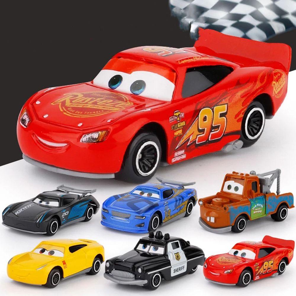 [Elegan] Pixar Cars Hadiah Natal Bahan Metal Alloy Storm Ramirez1: 55|Mainan Model Mobil Uncle