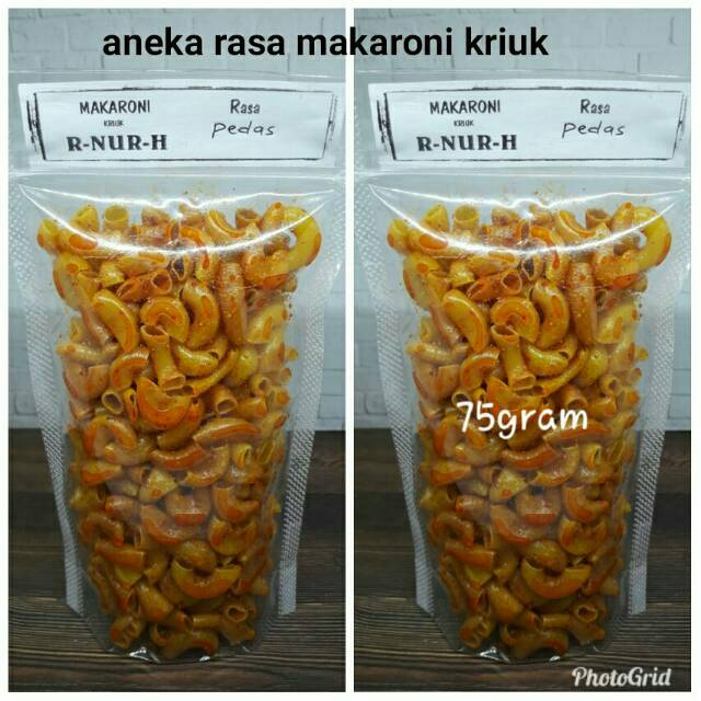 

Makaroni kriuk makaroni bandung varian rasa