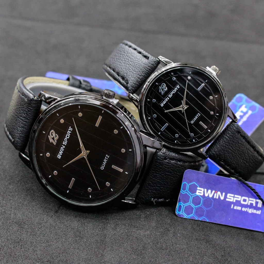 JAM TANGAN CEWEK/COWOK COUPLE AWINSPORT TERBARU/JAM TANGAN FASHION AWINSPORT/