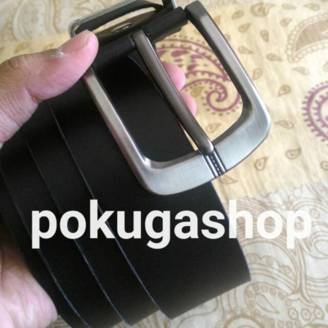 Ikat pinggang pria /premium leather belt /sabuk kulit pria /premium buckle