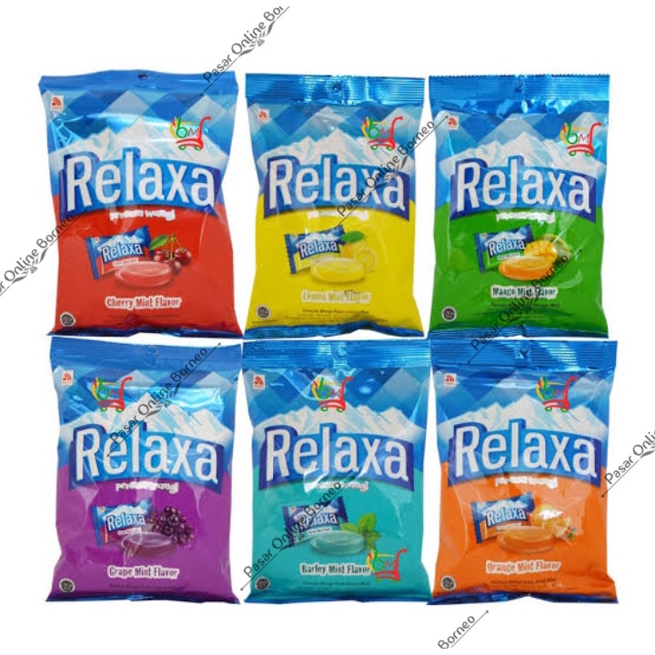 Permen Relaxa 125 Gram All Varian Rasa