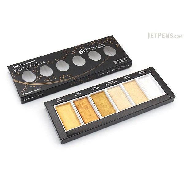 

GANSAI TAMBI "STARRY Colors", 6 colors set MC20SC / 6V