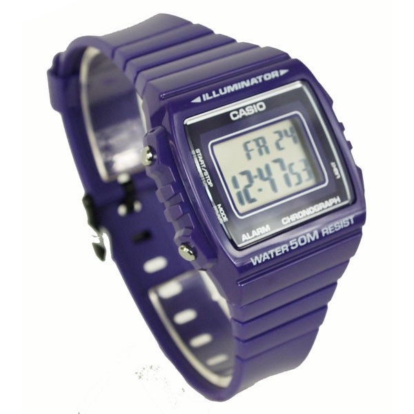 Promo  Jual jam tangan casio  Jam Tangan Digital Unisex Casio Original W-215H-6a iluminator