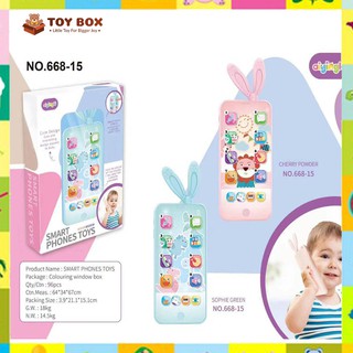 Smart Phone Toys Touch Screen Mainan Hp Anak (668-15 ...