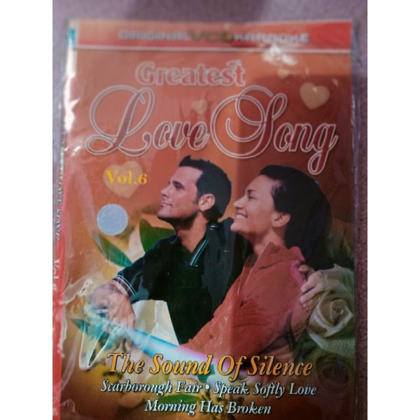 VCD original karaoke greatest love song vol.6