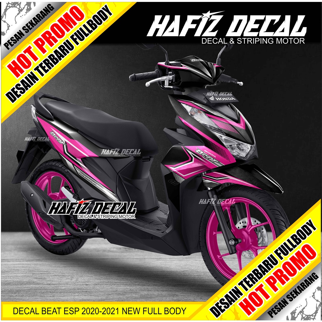 DECAL BEAT DELUXE FULL BODY, DECAL BEAT STREET FULL BODY, STICKER BEAT DELUXE FULL BODY