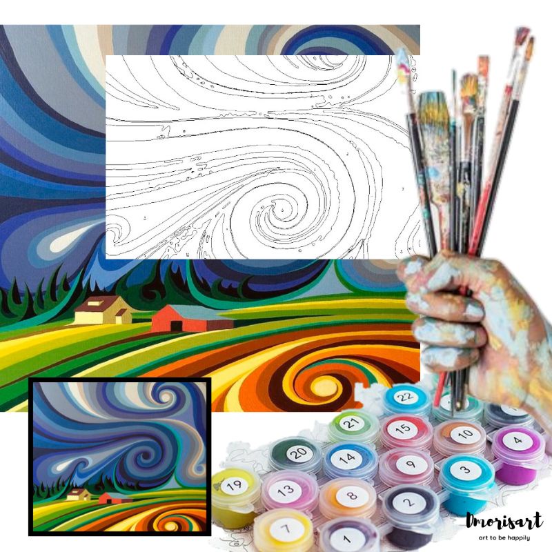 

painting by number limited edition