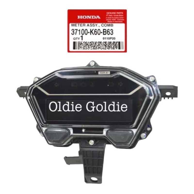 37100-K60-B63 atau 37100-K60-B62 Spedo Meter Kilo Meter Vario 125 LED 2018 - 2021 ISS Iding Stop AHM