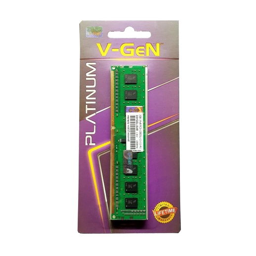 Ram PC VGeN Ddr3 4gb 8gb pc10600 1333Mhz V-GeN Longdimm Platinum ddr3L