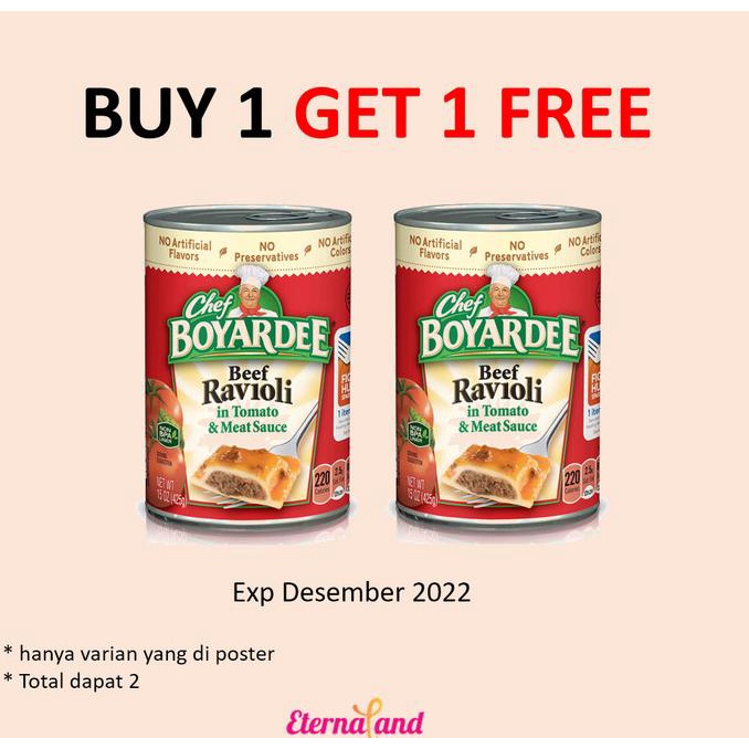 

------] Chef Boyardee Sauce - bumbu kaleng instan chef boyardee
