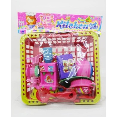 mainan anak masakan keranjang kitchen set wjs