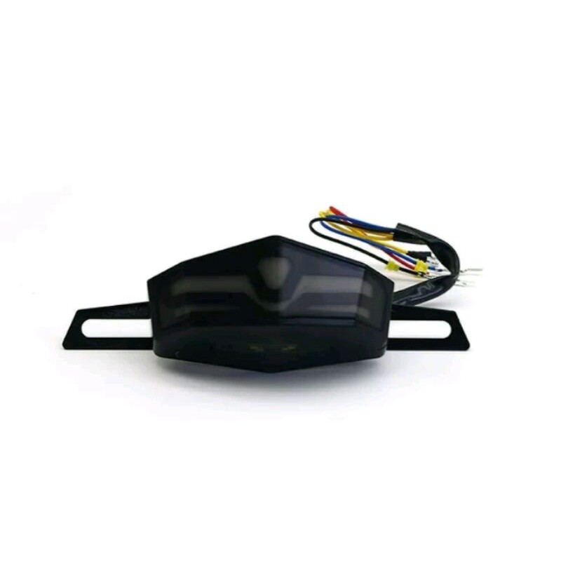 Lampu belakang Trail Lampu Rem Stop Lampu KLX CRF  Tracker Plus Brraket red