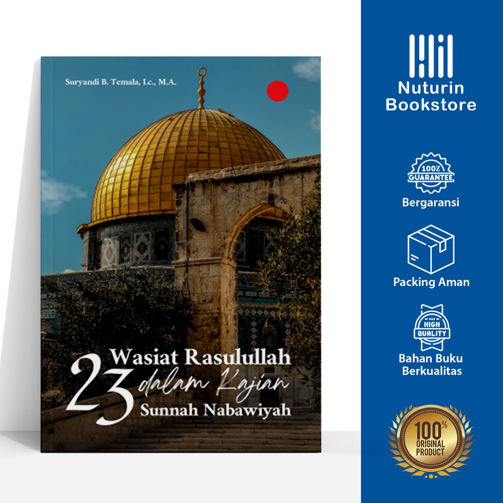 Buku 23 Wasiat Rasulullah Dalam Kajian Sunnah Nabawiyah