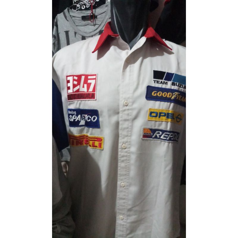 kemeja team suzuki