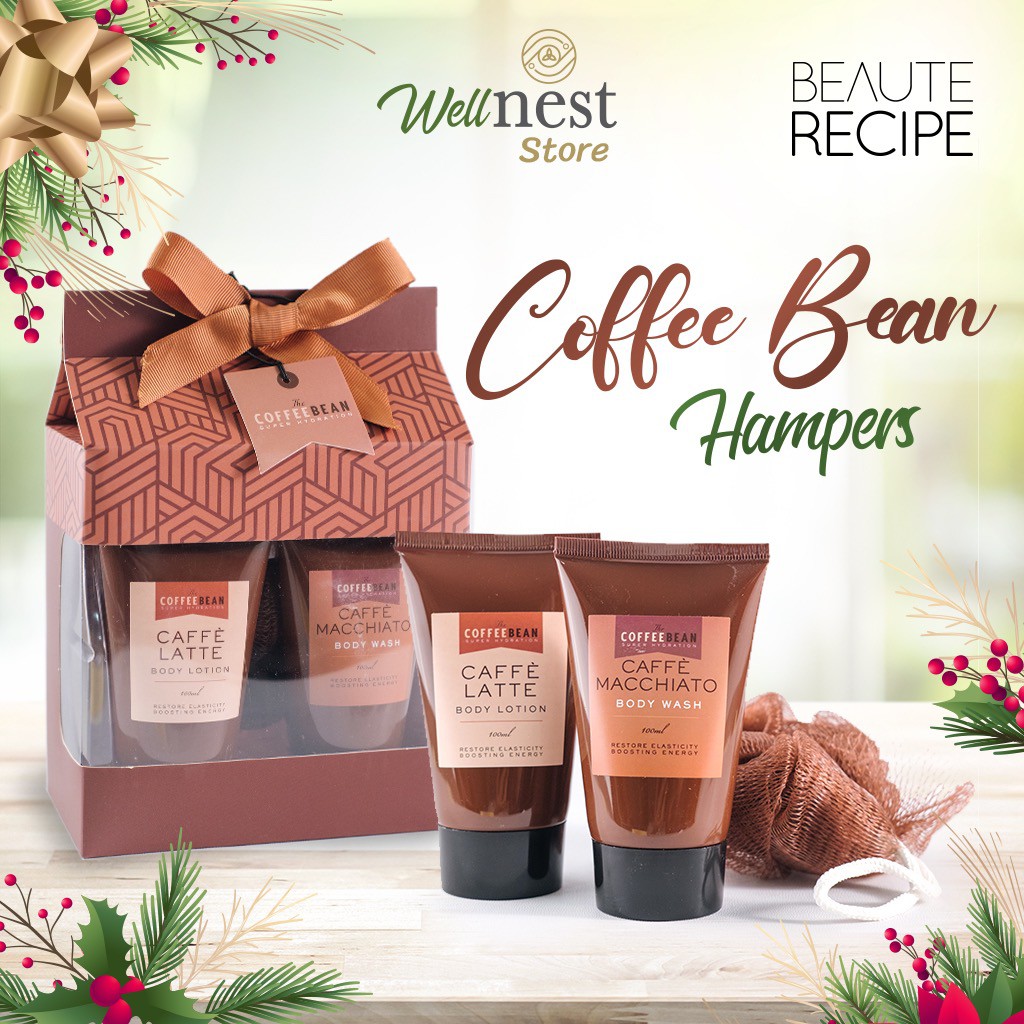 Beaute Recipe Coffee Bean Gift Set Hampers