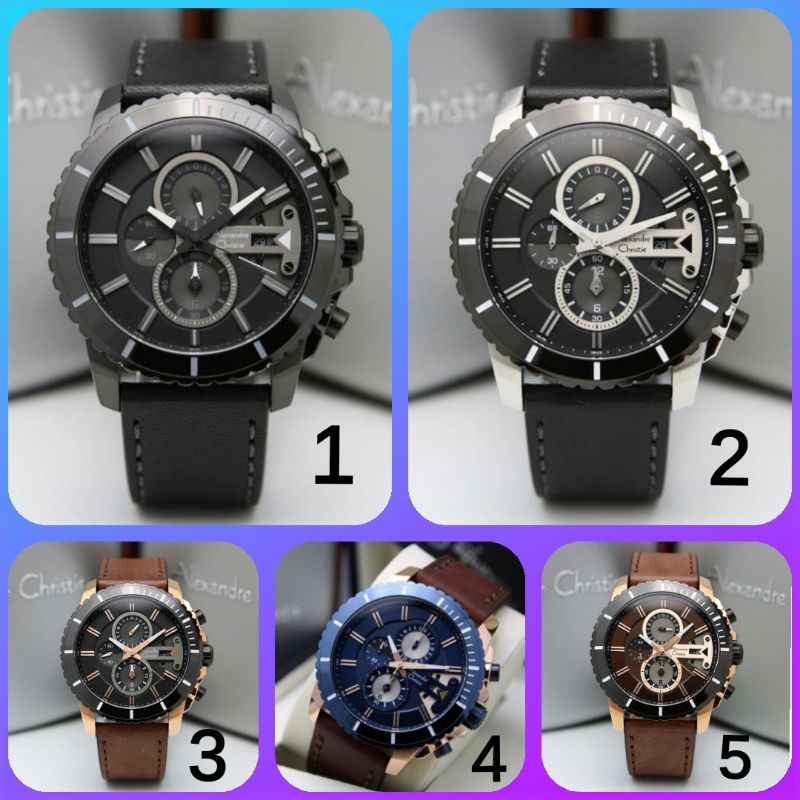 Jam Tangan Pria Alexandre Christie 6527 AC6527 AC 6527 MC | Original
