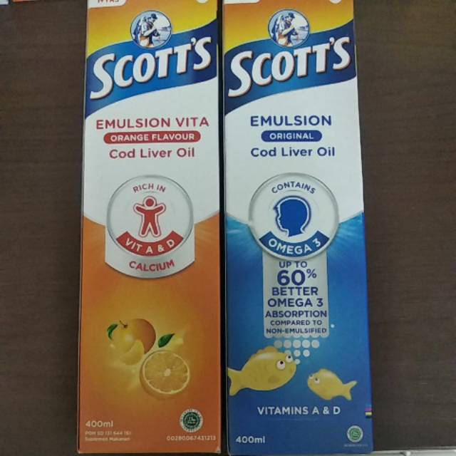 Scott's Emulsion 400ml