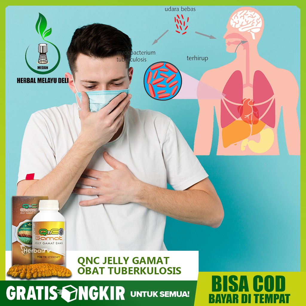 

Obat TBC, ISPA, Paru-Paru, Sesak Napas, Batuk Menahun Herbal QnC Jelly Gamat Asli Original