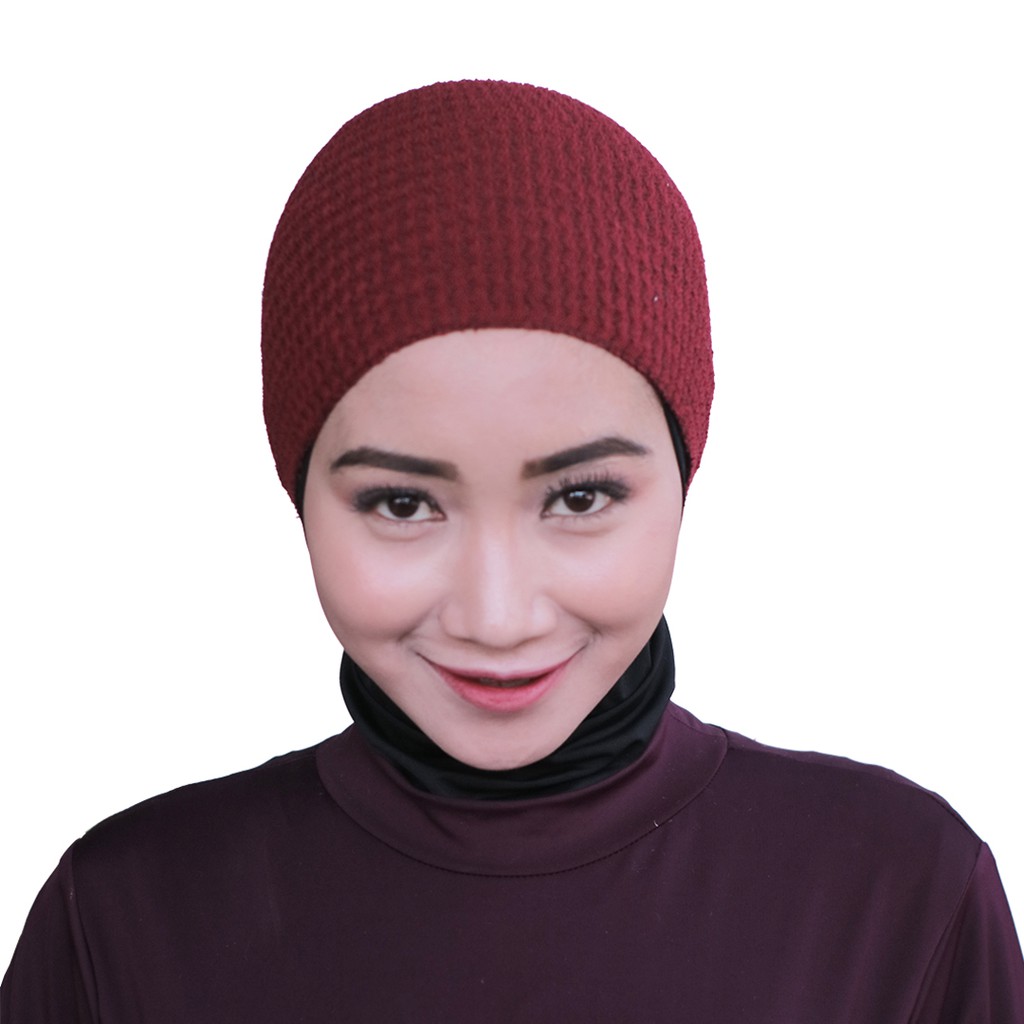 TERLARIS..COD!! CIPUT Rajut AYRA 1 Warna | Bandana Rajut Inner Termurah | Dalaman Jilbab Nafisa