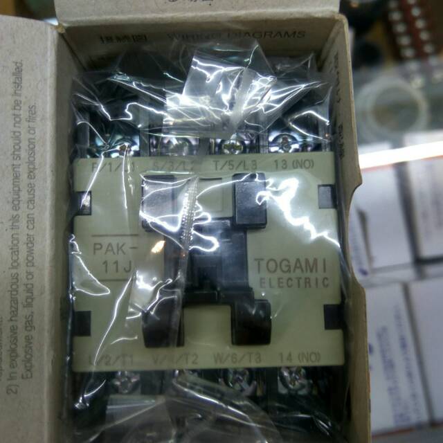 

Contactor Togami PAK-11J 20A