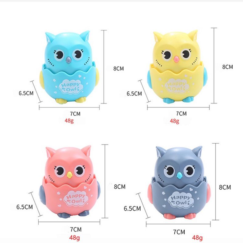 Mainan Anak Happy Owl Hello Owl Mainan Edukasi Burung Hantu Anak Seluncur