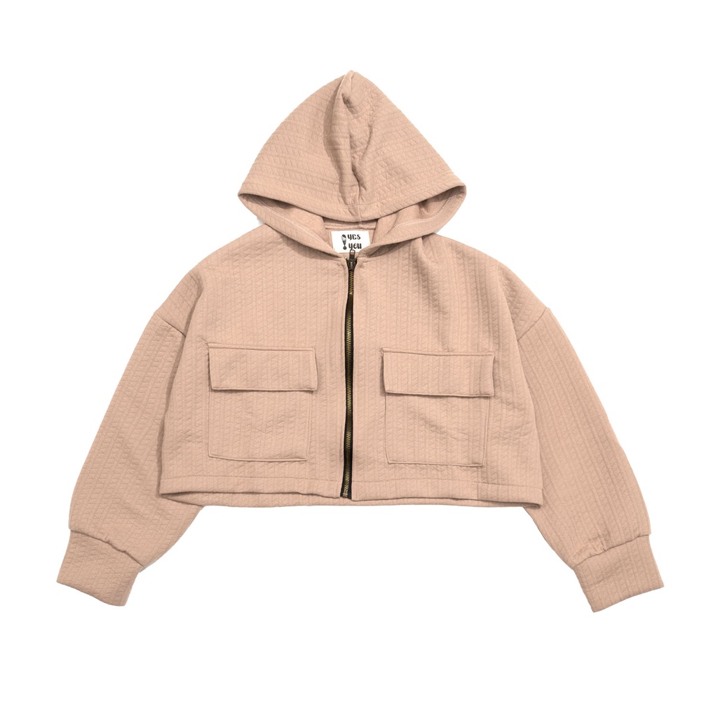 Yesyou Elanor Cropped Hoodie