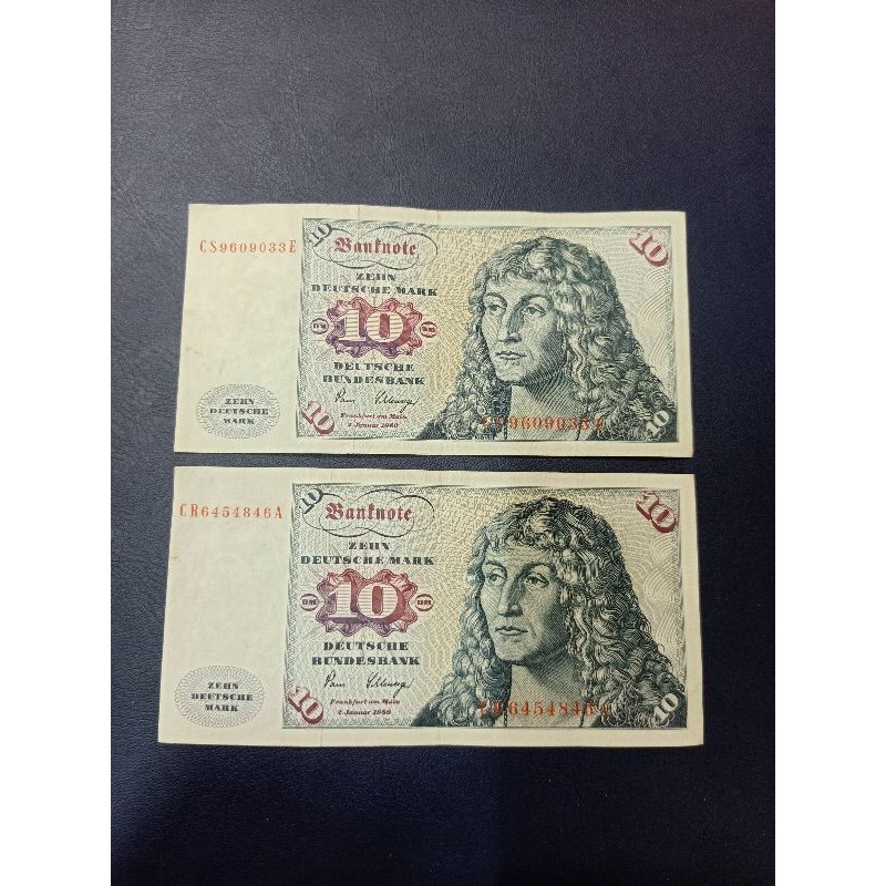 GERMAN 10 DEUTSCHE MARK 1980 UANG ASING