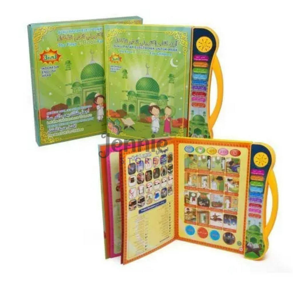 ( Jenniestoree ) EBOOK Ipad Playpad Quran Mainan Anak Buku Pintar Belajar Membaca Quran Muslim Islam