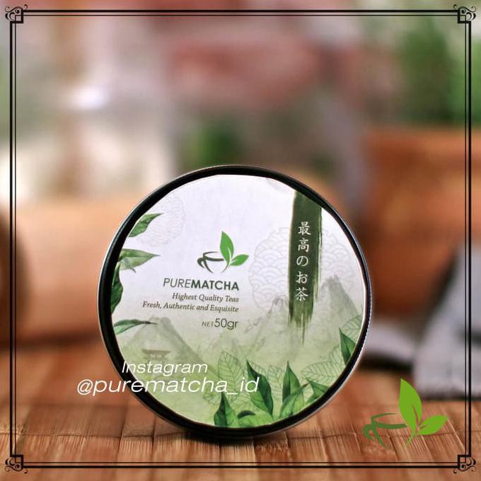 

Mmfem673- Greentea Matcha / Green Tea Powder Bubuk 100% Pure 50 Gram 957G