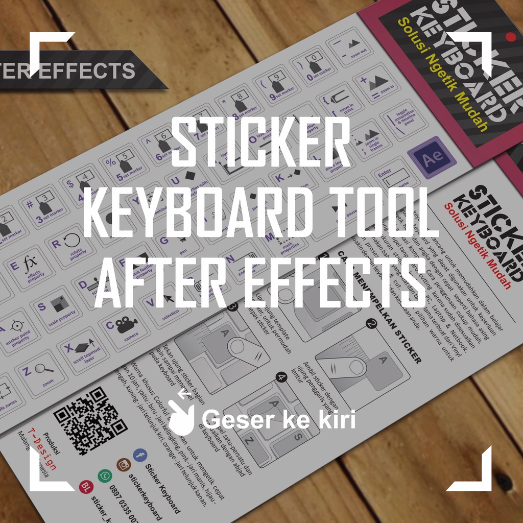 

STIKER KEYBOARD TOOL AFTER EFFECTS STICKER APLIKASI