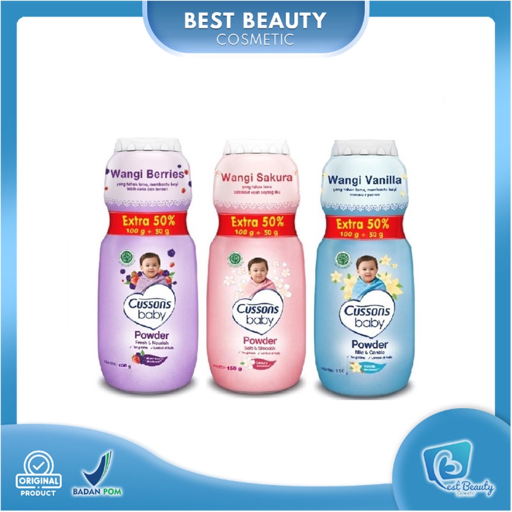 ★ BB ★ Cussons Baby Powder - Bedak Bayi - Bedak Tabur Bayi