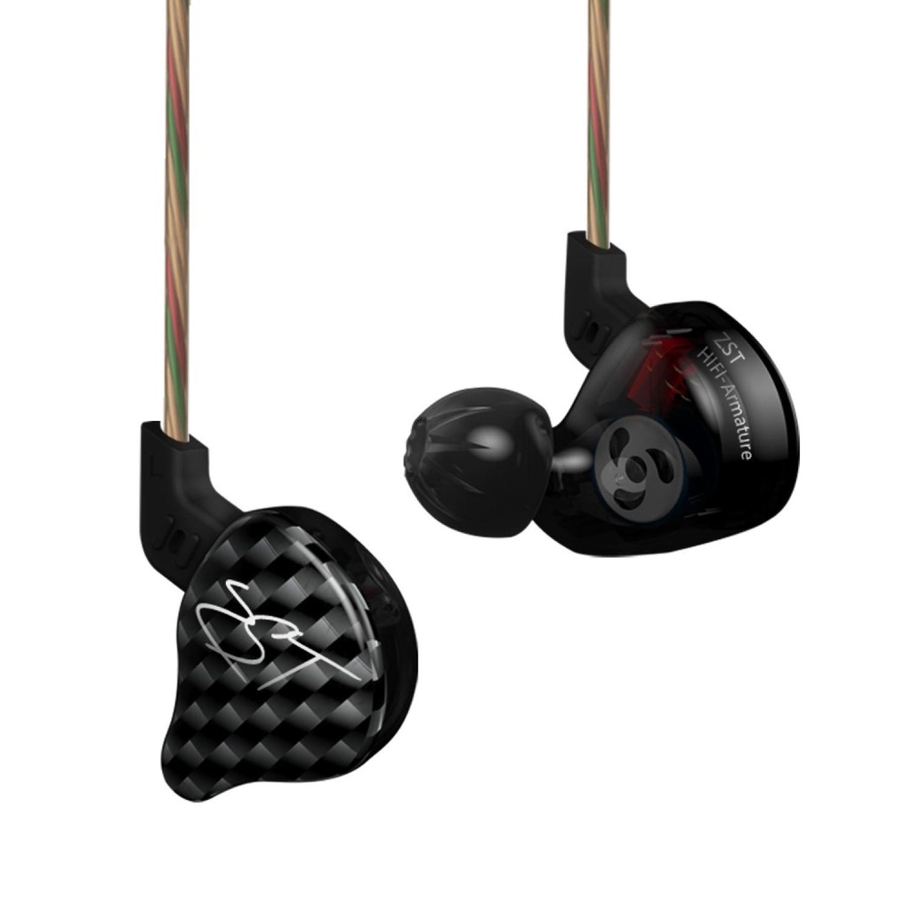 Headset / Earphone Knowledge Zenith Hybrid Driver with Mic - KZ-ZST
