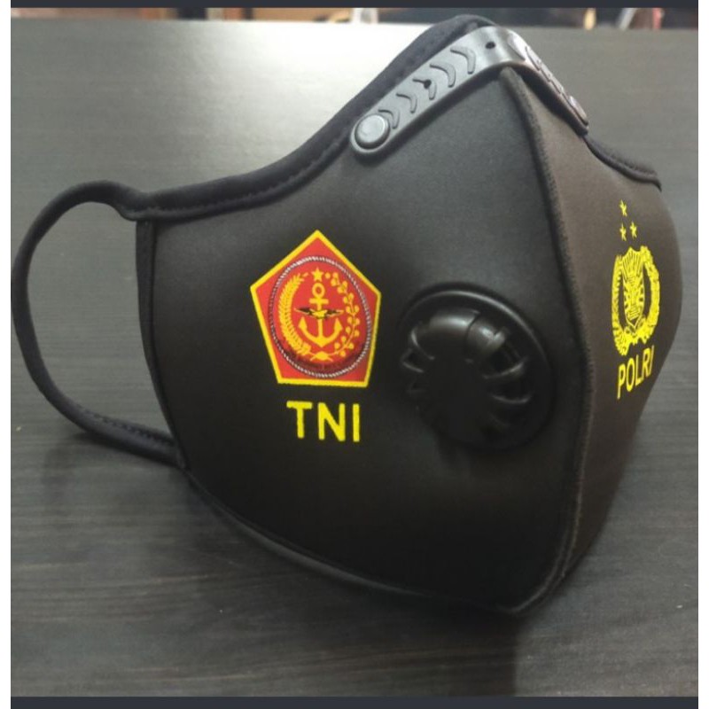 Masker tni polri premium ventilator