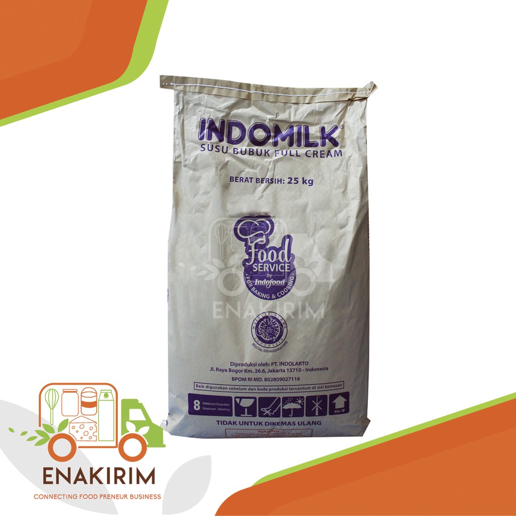 

Susu Bubuk Full Cream Indomilk 25 Kg