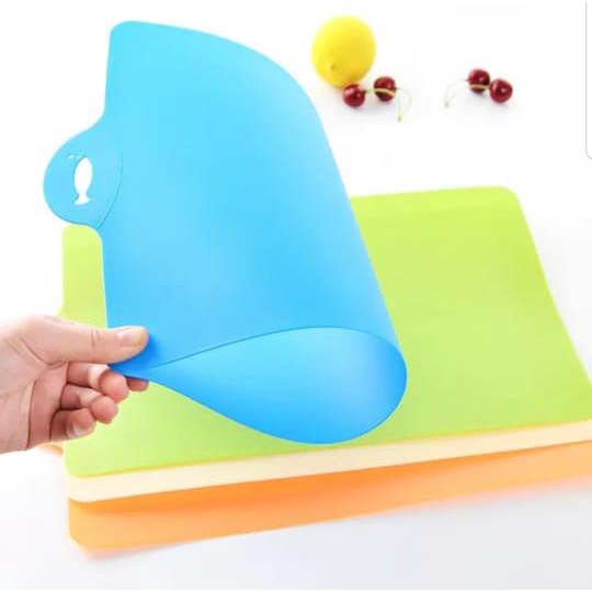 Talenan Plastik Lentur Alas Potong Telenan Chopping Cutting Board / Talenan plastik lunak flexible