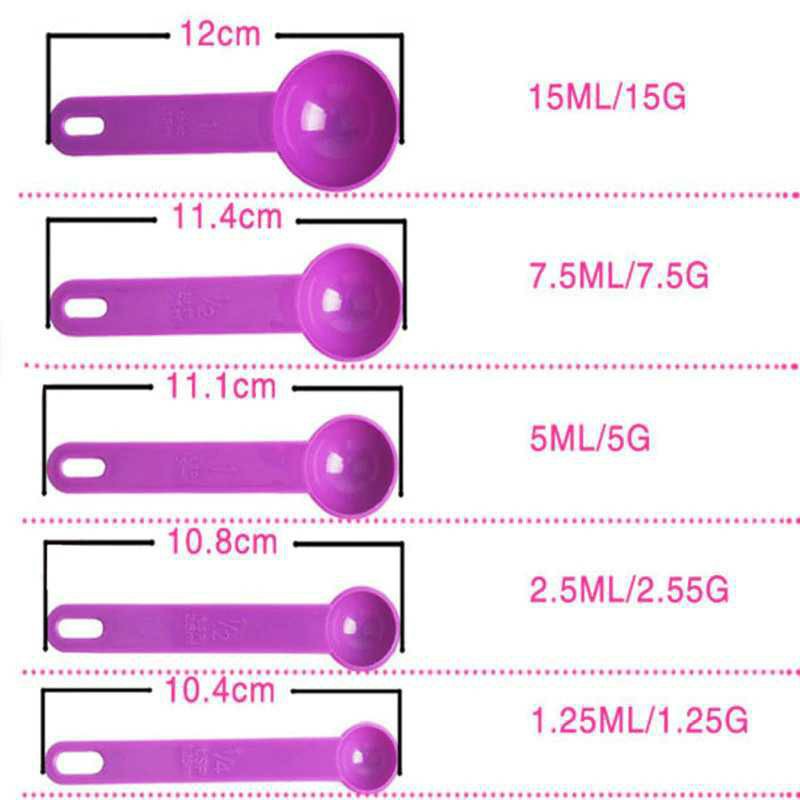 Sendok Takar Cup Measuring Spoon 5 PCS - S301