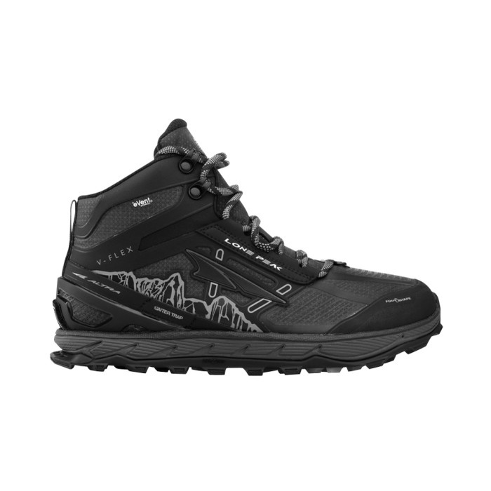 ALTRA Lone Peak 4 MID RSM Shoes - Black