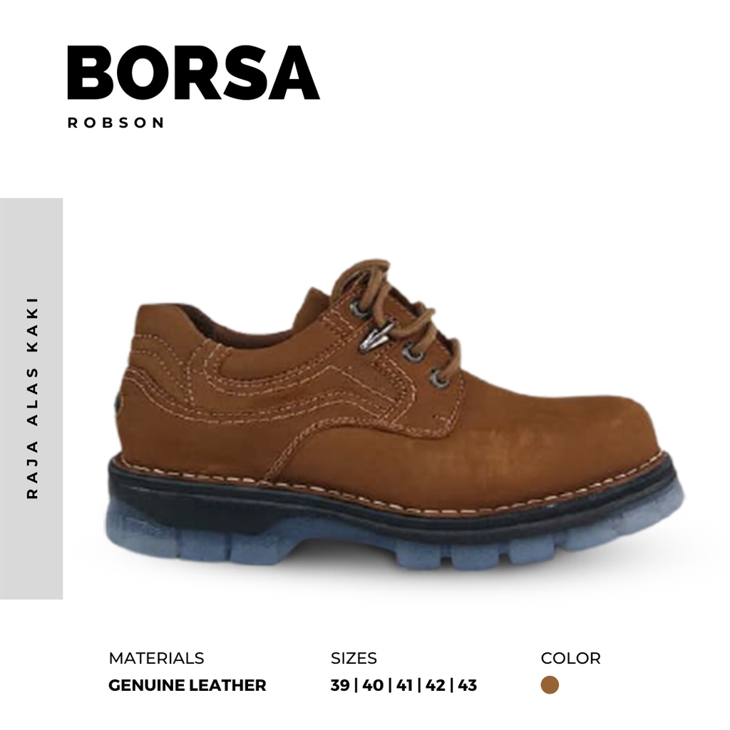 SEPATU KULIT ASLI PRIA | BORSA - ROBSON