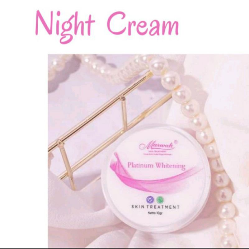 MARWAH ECER DAY CREAM/NIGHT CREAM KLINIK LABEL BIRU ATAU POLOS