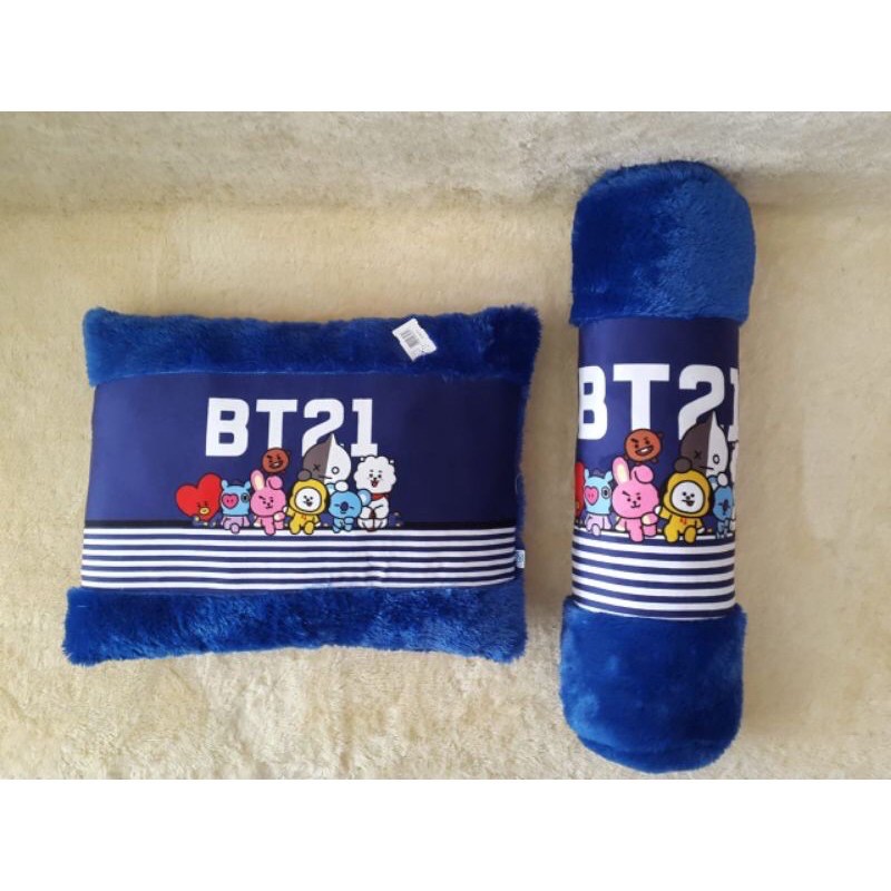 Set Bantal Guling BT21 BTS ukuran JUMBO